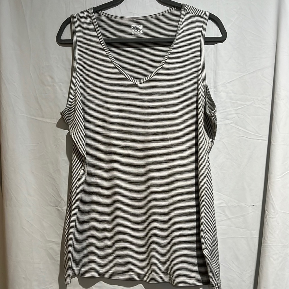 32 Degrees Cool Striped Sleeveless Top